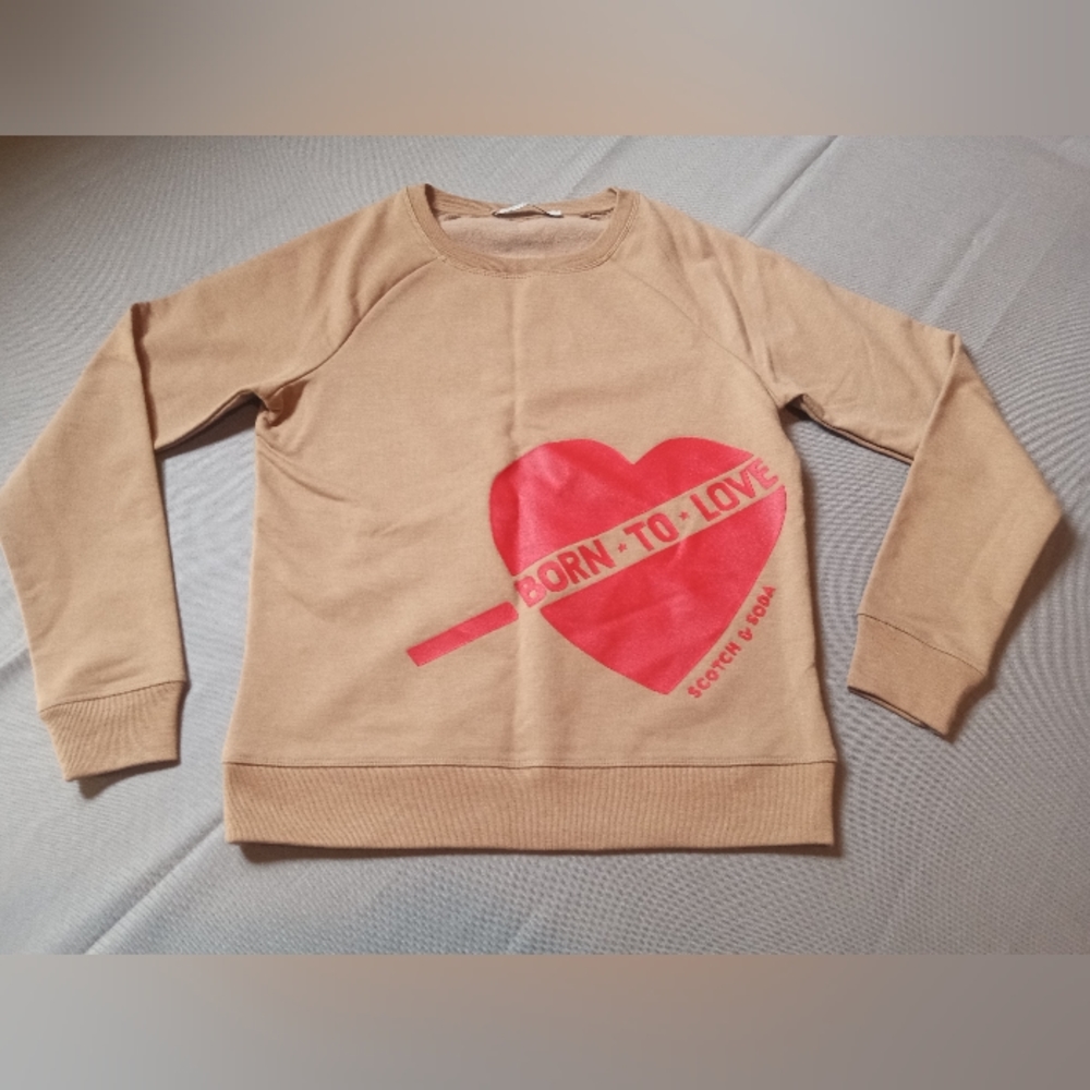 Scotch & Soda Born To Love Sweater 🌿 XS